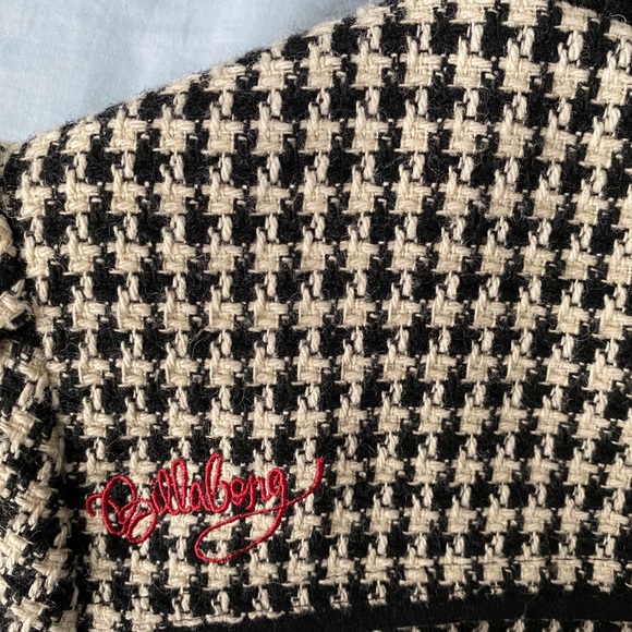 Billabong Checkered Wool Bomber Jacket - Picture 5 of 8